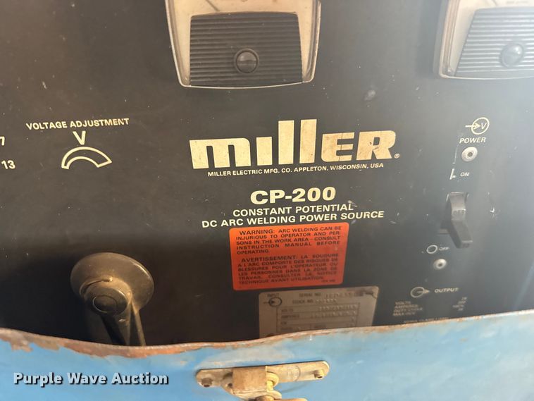 image for item EU6396 Miller welder