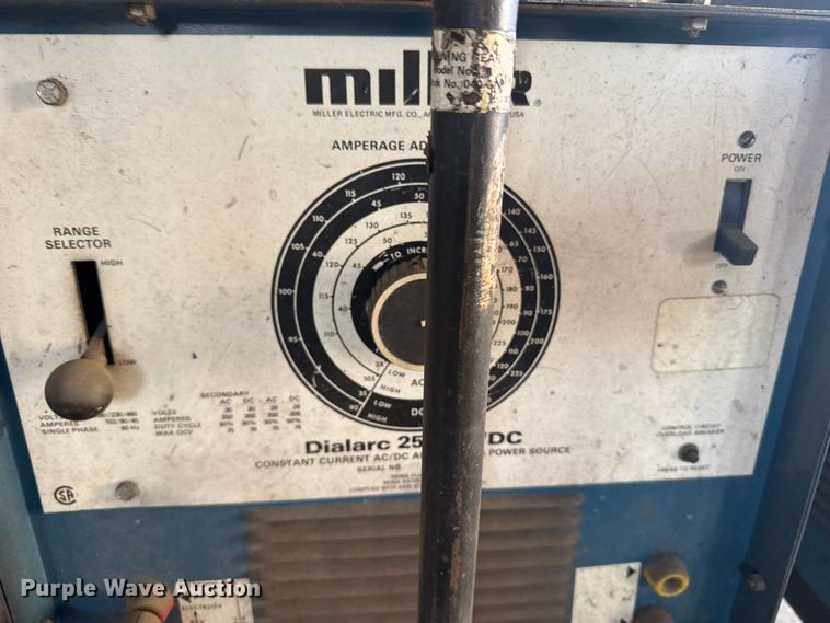 image for item EU6396 Miller welder