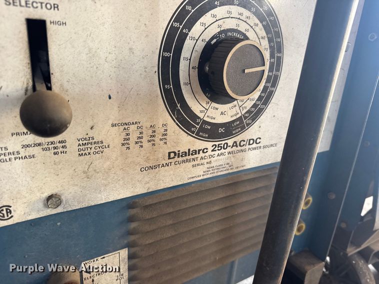 image for item EU6396 Miller welder