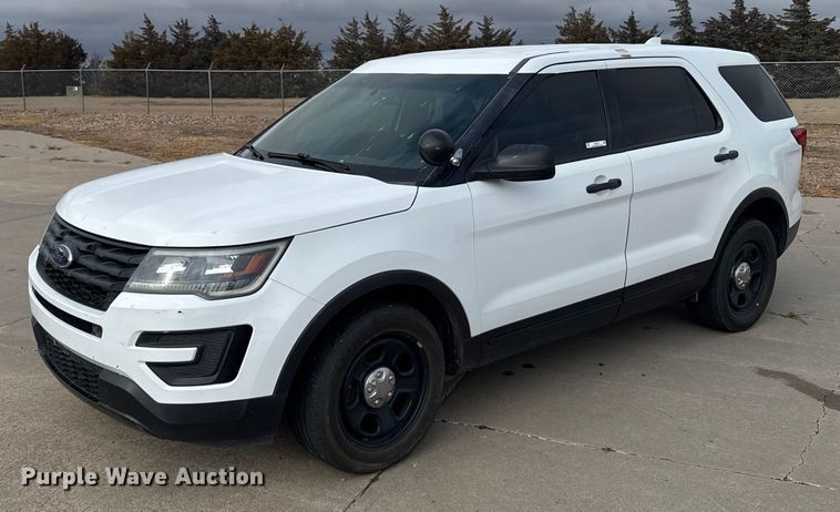 image for item EU6416 2016 Ford Explorer Police Interceptor SUV