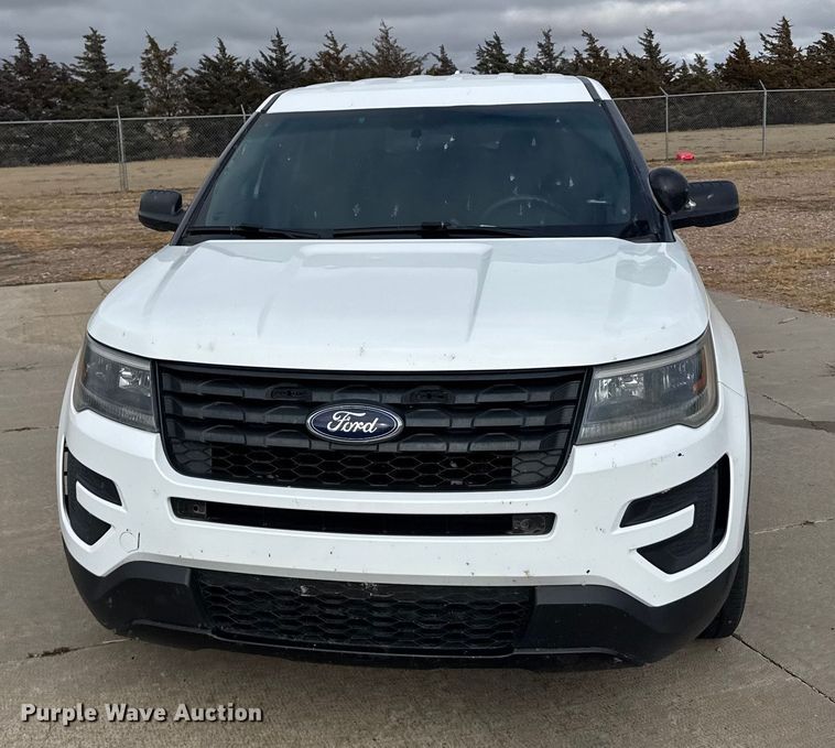 image for item EU6416 2016 Ford Explorer Police Interceptor SUV