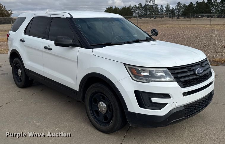 image for item EU6416 2016 Ford Explorer Police Interceptor SUV