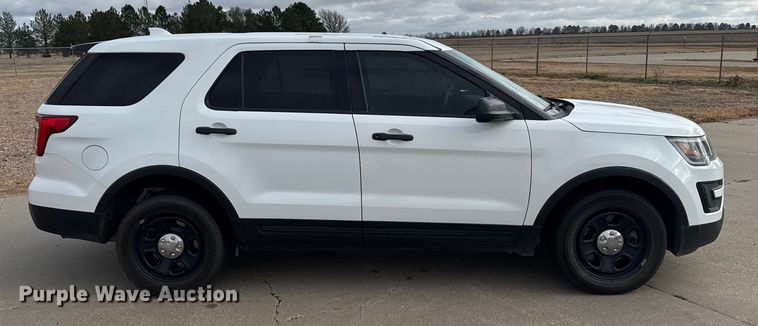 image for item EU6416 2016 Ford Explorer Police Interceptor SUV