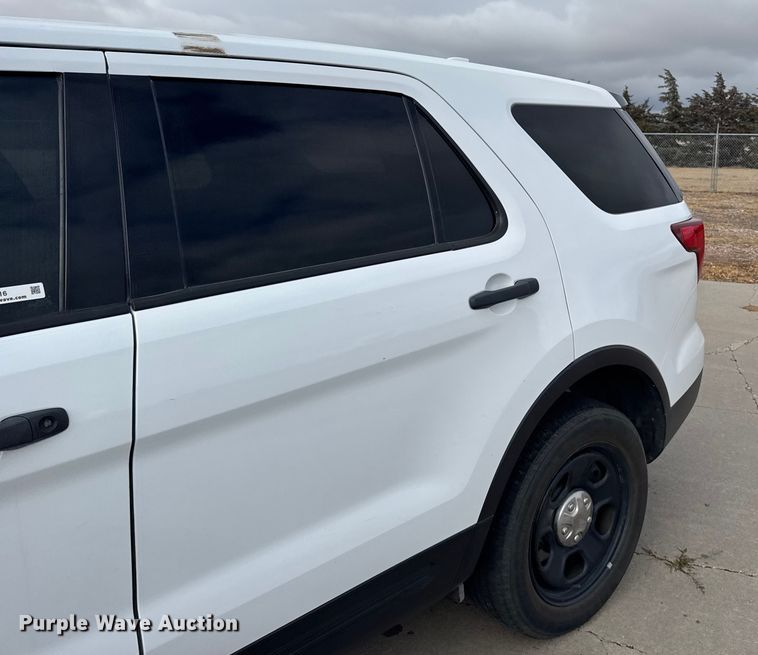 image for item EU6416 2016 Ford Explorer Police Interceptor SUV
