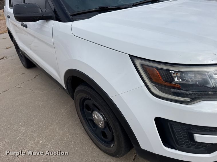image for item EU6416 2016 Ford Explorer Police Interceptor SUV