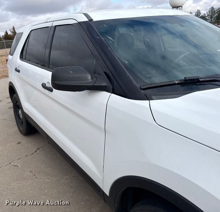 image for item EU6416 2016 Ford Explorer Police Interceptor SUV