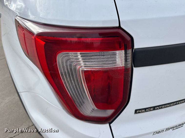 image for item EU6416 2016 Ford Explorer Police Interceptor SUV