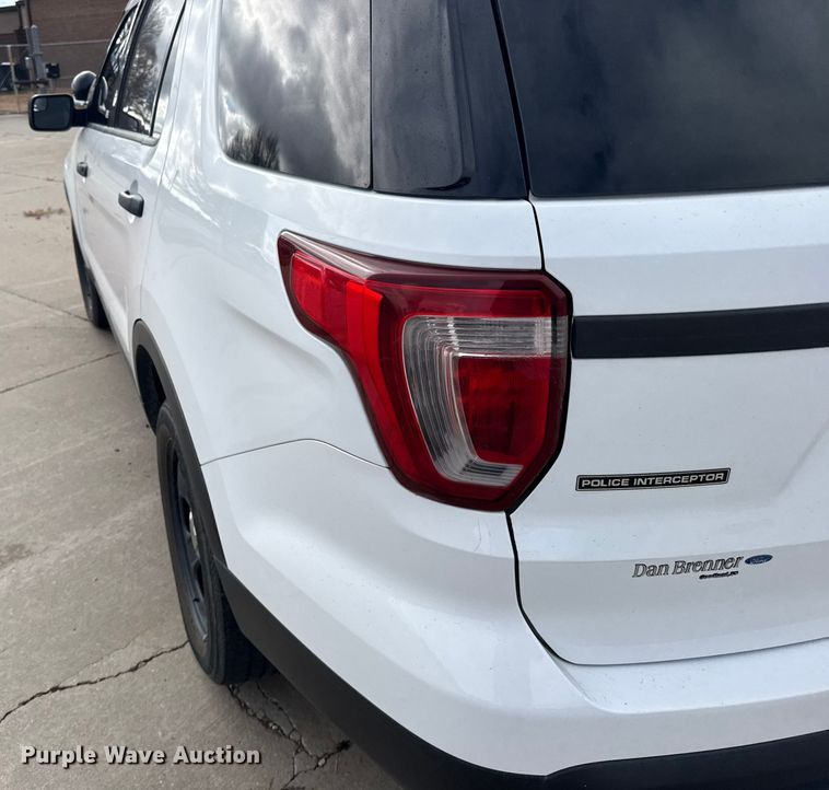 image for item EU6416 2016 Ford Explorer Police Interceptor SUV