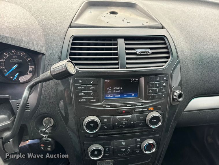 image for item EU6416 2016 Ford Explorer Police Interceptor SUV