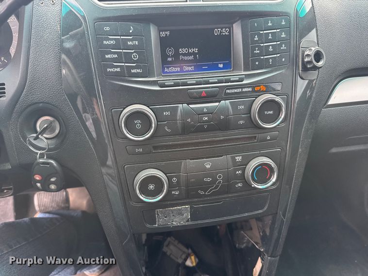 image for item EU6416 2016 Ford Explorer Police Interceptor SUV