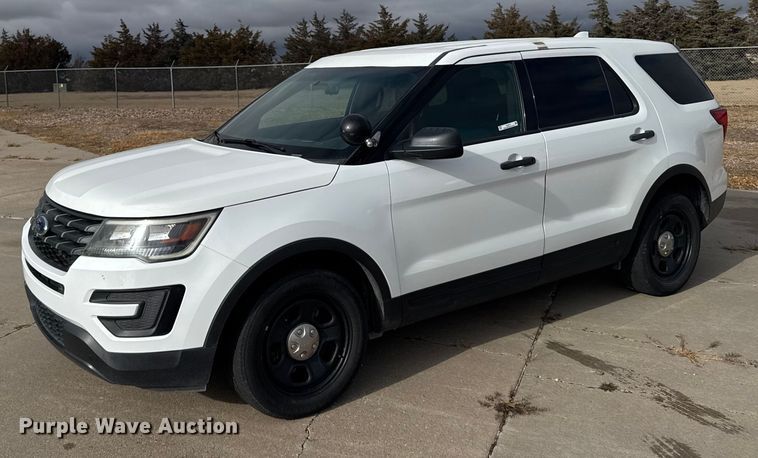 image for item EU6417 2016 Ford Explorer Police Interceptor SUV