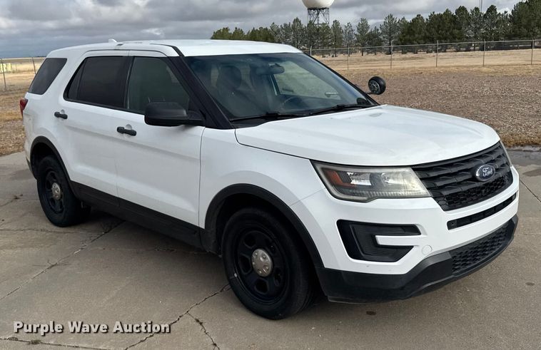image for item EU6417 2016 Ford Explorer Police Interceptor SUV