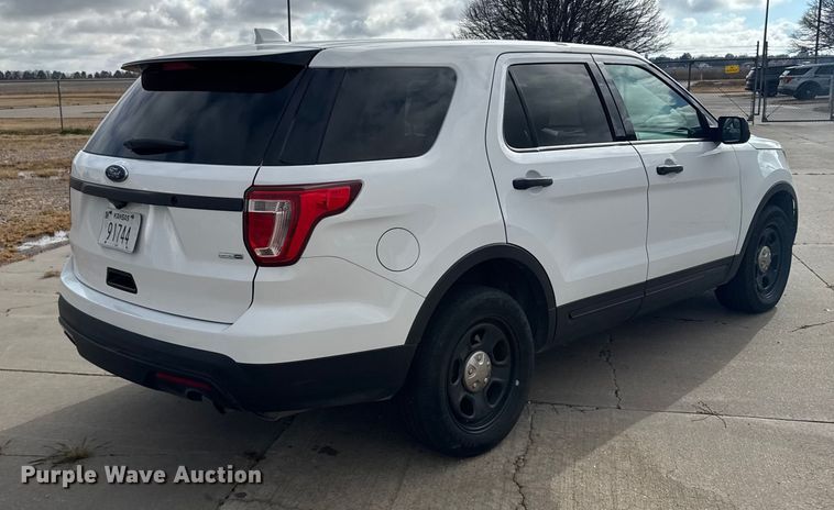 image for item EU6417 2016 Ford Explorer Police Interceptor SUV