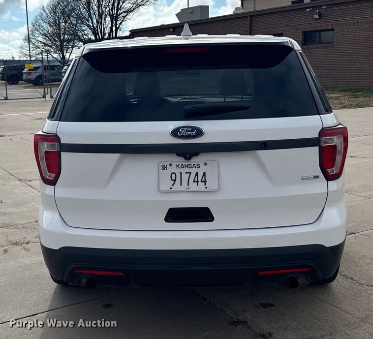 image for item EU6417 2016 Ford Explorer Police Interceptor SUV