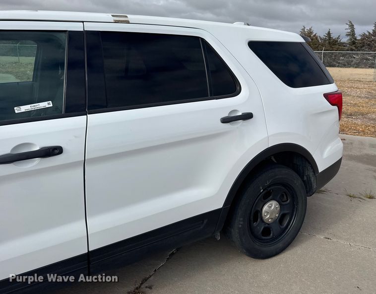 image for item EU6417 2016 Ford Explorer Police Interceptor SUV