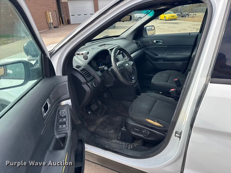 image for item EU6417 2016 Ford Explorer Police Interceptor SUV