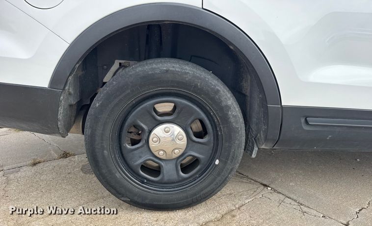 image for item EU6417 2016 Ford Explorer Police Interceptor SUV