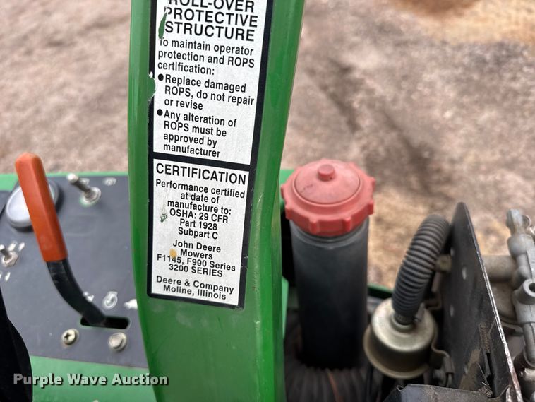 image for item EU6418 John Deere F935 lawn mower