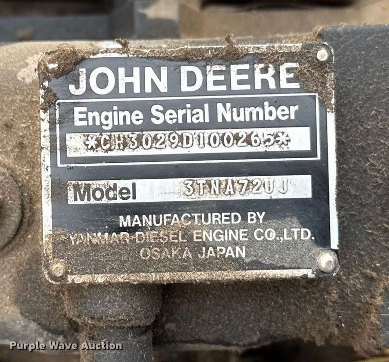 image for item EU6418 John Deere F935 lawn mower