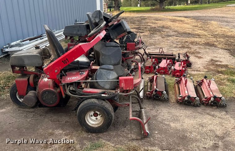 image for item EU6419 (2) Toro greenmaster 300 lawn mowers