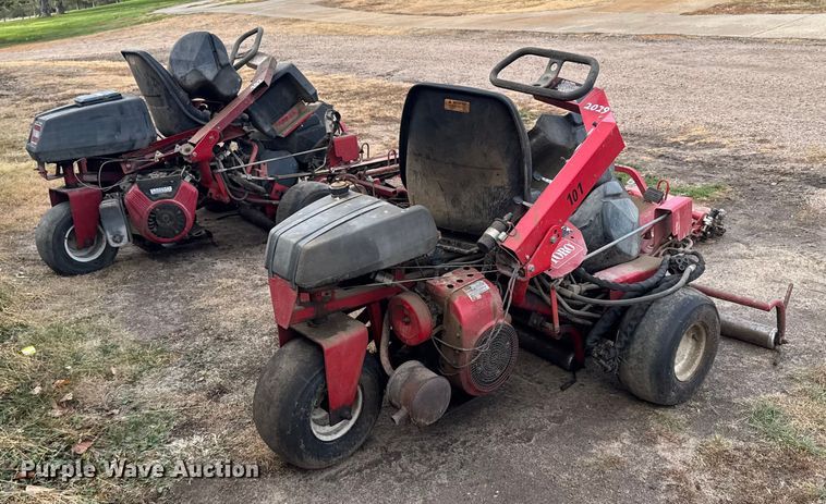 image for item EU6419 (2) Toro greenmaster 300 lawn mowers