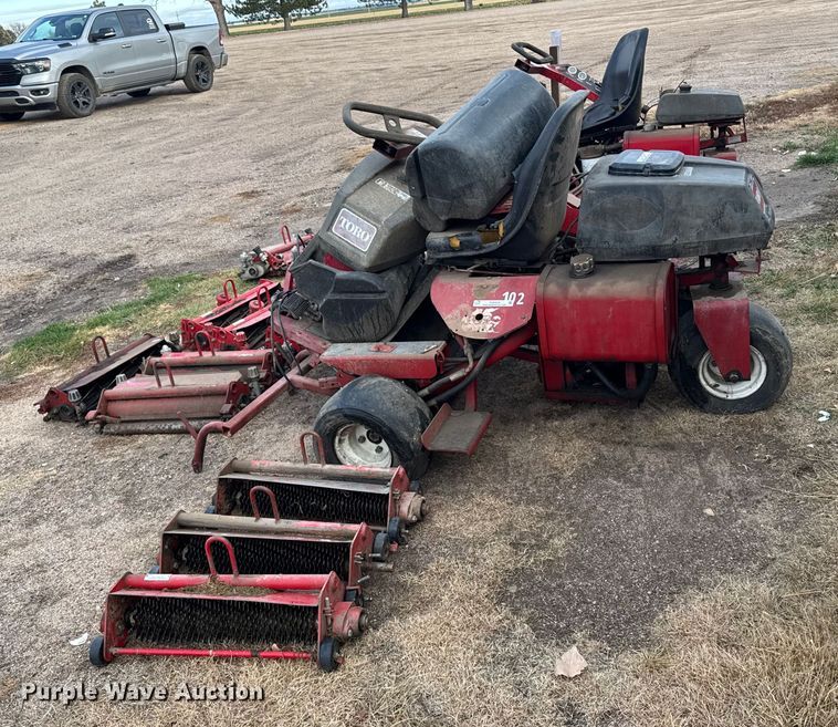 image for item EU6419 (2) Toro greenmaster 300 lawn mowers