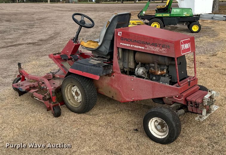 image for item EU6420 Toro Ground master 325-D ZTR lawn mower