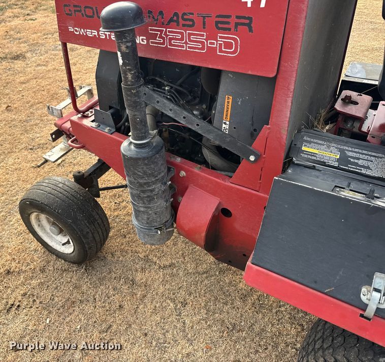 image for item EU6420 Toro Ground master 325-D ZTR lawn mower