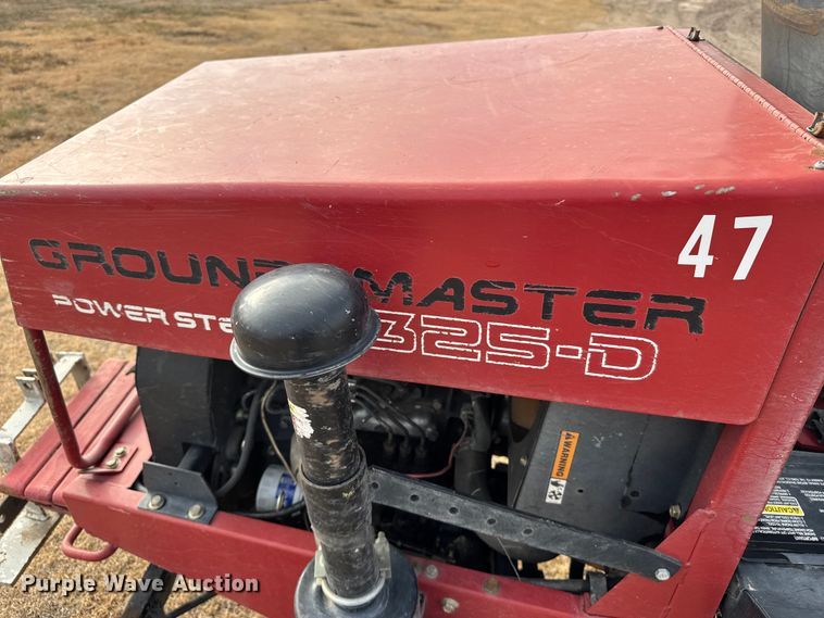 image for item EU6420 Toro Ground master 325-D ZTR lawn mower