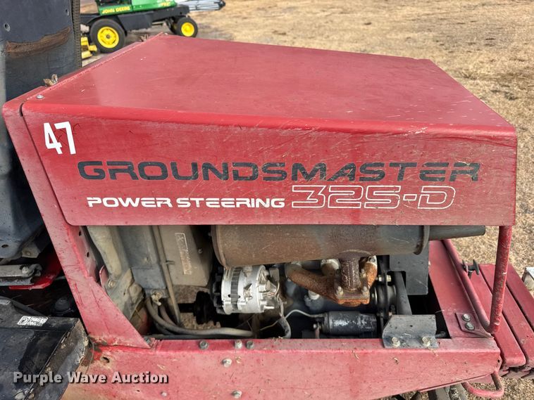 image for item EU6420 Toro Ground master 325-D ZTR lawn mower