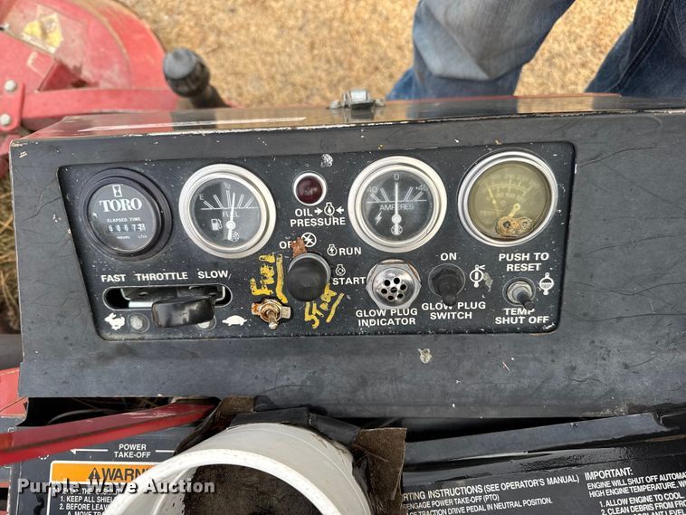 image for item EU6420 Toro Ground master 325-D ZTR lawn mower