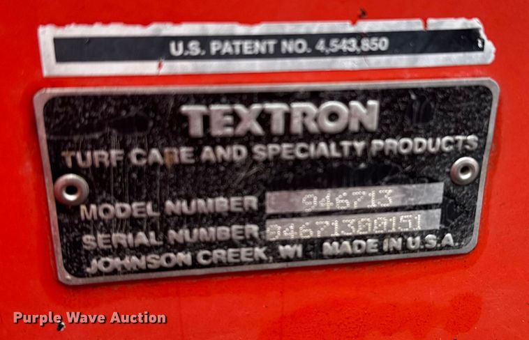image for item EU6422 Jacobson Turfcat T628D ZTR lawn mower