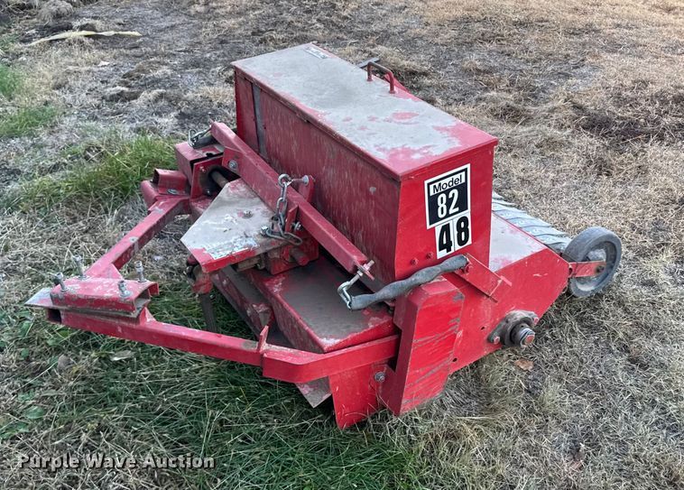 image for item EU6423 Olathe Manufacturing 82 grass seeder