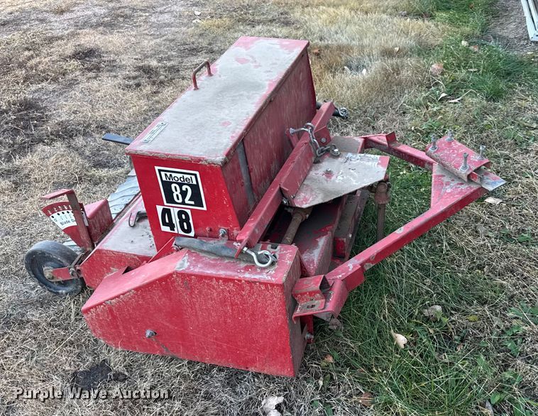 image for item EU6423 Olathe Manufacturing 82 grass seeder