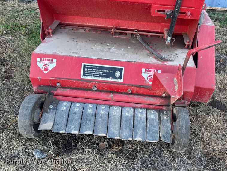 image for item EU6423 Olathe Manufacturing 82 grass seeder