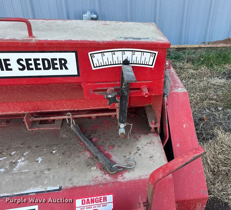 image for item EU6423 Olathe Manufacturing 82 grass seeder