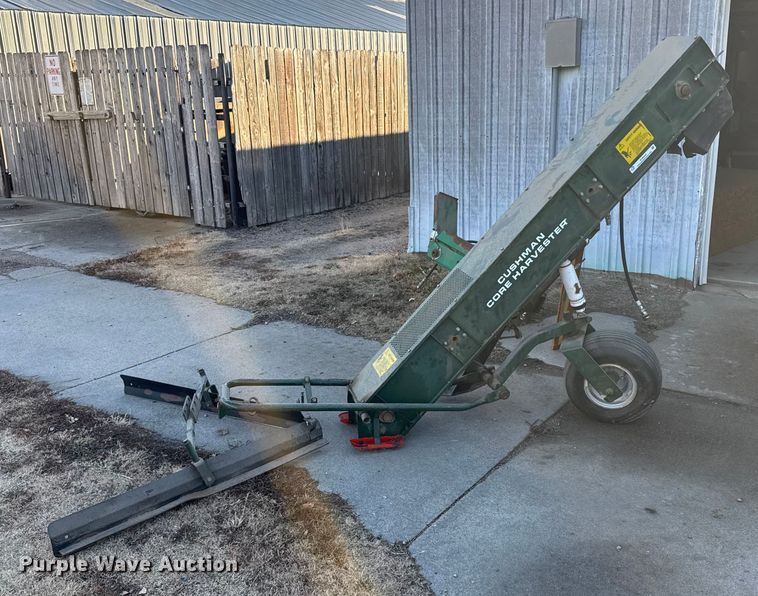 image for item EU6424 Cushman Core Harvester attachment 