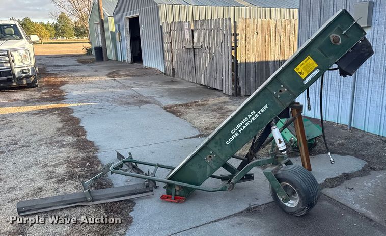 image for item EU6424 Cushman Core Harvester attachment 