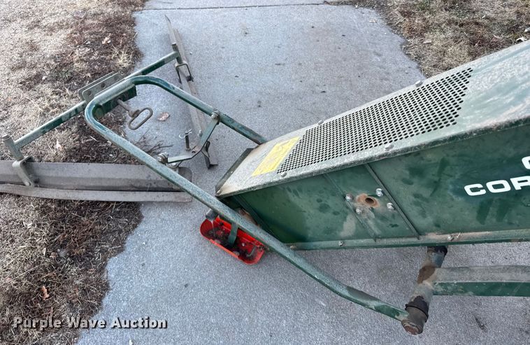 image for item EU6424 Cushman Core Harvester attachment 