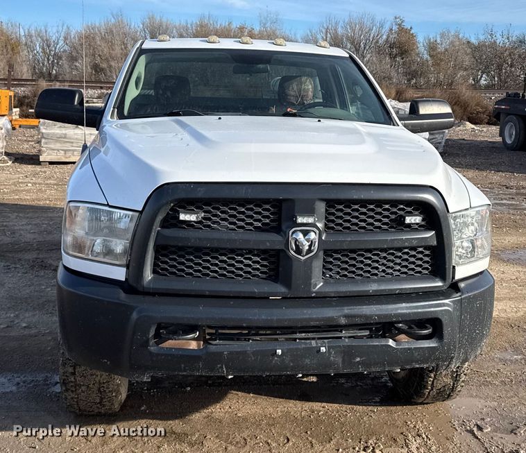 image for item EU6440 2013 RAM 3500 utility bed pickup truck