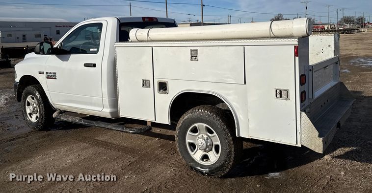 image for item EU6440 2013 RAM 3500 utility bed pickup truck