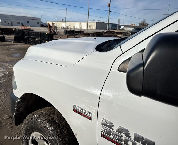 image for item EU6440 2013 RAM 3500 utility bed pickup truck