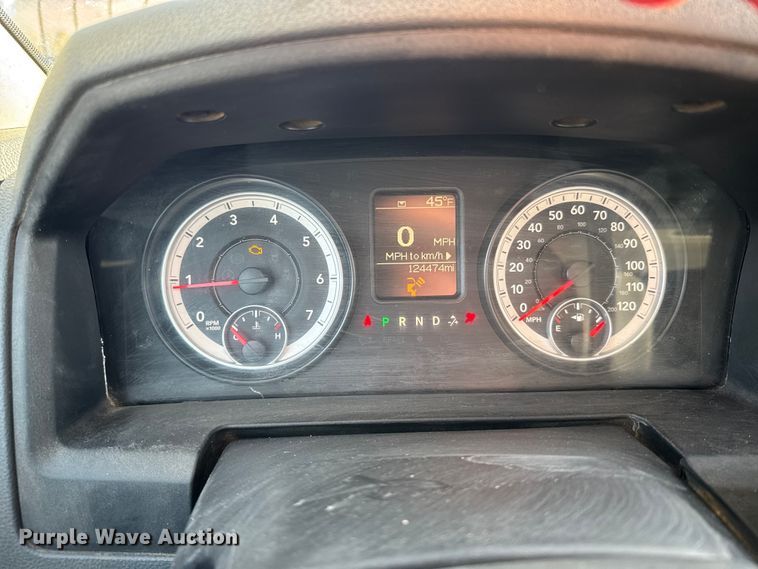 image for item EU6440 2013 RAM 3500 utility bed pickup truck