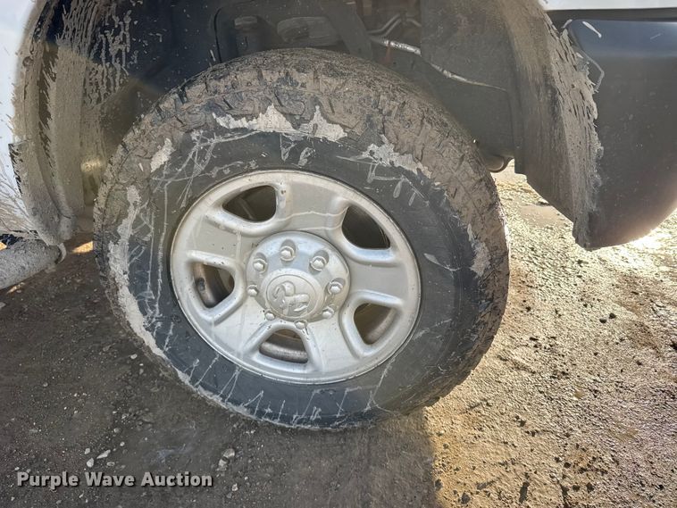 image for item EU6440 2013 RAM 3500 utility bed pickup truck