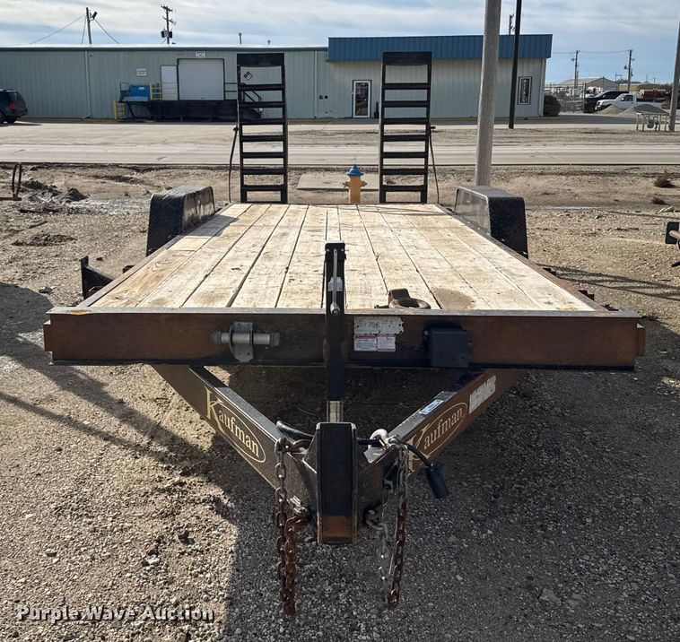 image for item EU6443 2022 Kaufman DW utility trailer