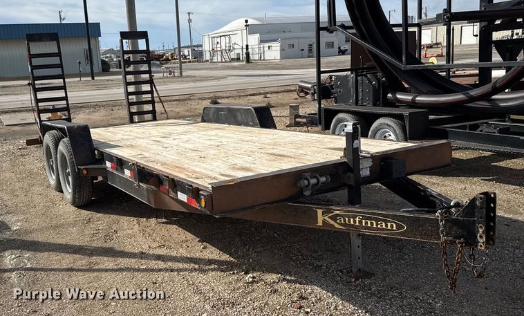 image for item EU6443 2022 Kaufman DW utility trailer