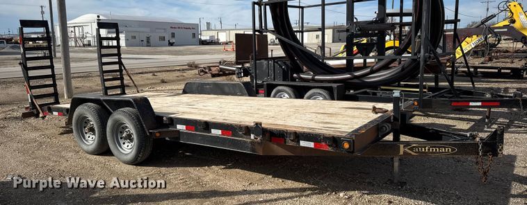 image for item EU6443 2022 Kaufman DW utility trailer