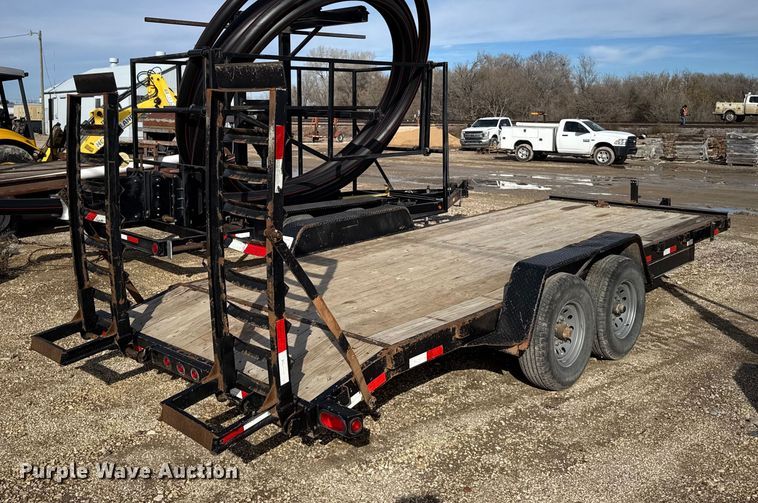 image for item EU6443 2022 Kaufman DW utility trailer