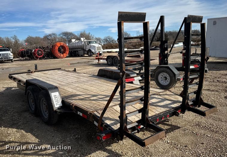 image for item EU6443 2022 Kaufman DW utility trailer