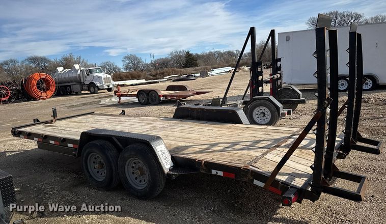 image for item EU6443 2022 Kaufman DW utility trailer